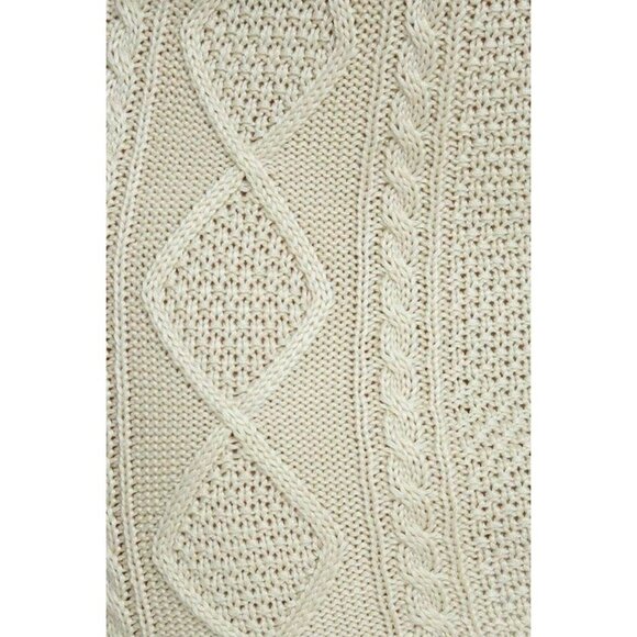 Others Follow Cambridge Cable Knit Sweater Mini Skirt Cream Small - Picture 7 of 11